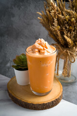 Thai Tea iced red  Assam milk tea