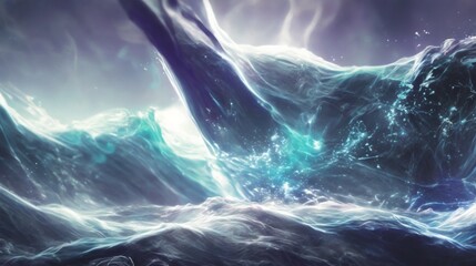 Abstract Background HD, AI Generated 