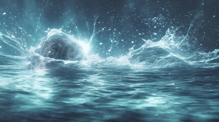 Abstract Background HD, AI Generated 