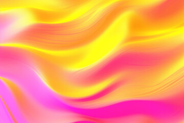 pink and yellow background in neon light texture background, generative ai