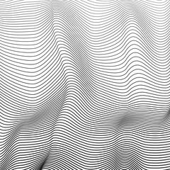 abstract wavy background black and white background 