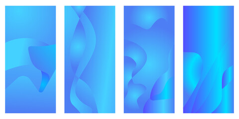 Fototapeta premium abstract style background gradient blue