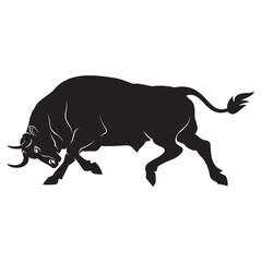 bull vector illustration 2
