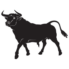 bull vector illustration 1