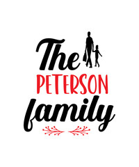 Family lettering quote design