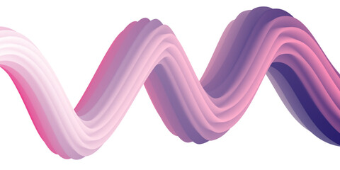 Abstract volumetric background. Cords. Tube toothpaste. Minimalism. Creative modern background. Cover design, wallpaper, background. EPS vector.