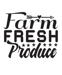 Farmhouse  typography illustration