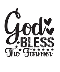 Farmhouse  typography illustration