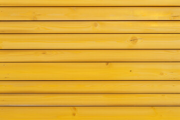 New yellow wood with horizontal boards - wallpaper - texture