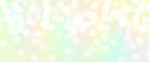 Pastel color gradient and bokeh background