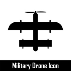 Kamikaze drone icon. Military concept. Vector