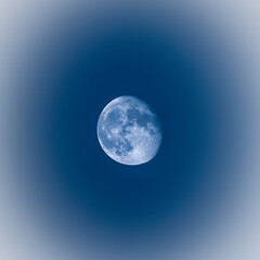 Mond an der Punta Planka in Kroatien