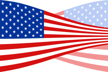 Fototapeta premium USA Flag31