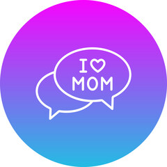 Bubble Speech Icon