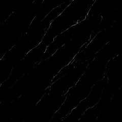 A flat surface of black marble with a bottom view, lightning