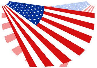 Fototapeta premium USA Flag33