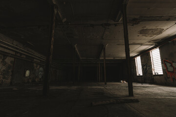 Old an rusty abandoned industrial factory, Lost Place