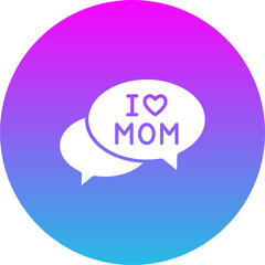 Bubble Speech Icon