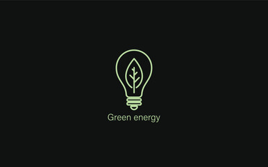 Vector Illustration of Green Energy: Powering the Future