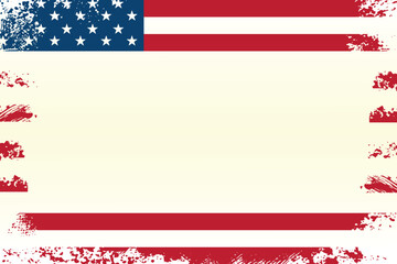 patriotic American templates for word, USA banner national theme space for text 