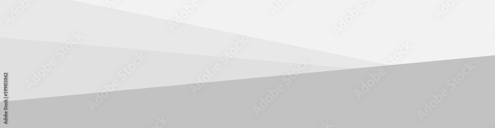 Poster Flat gray stripped minimal background banner template.	