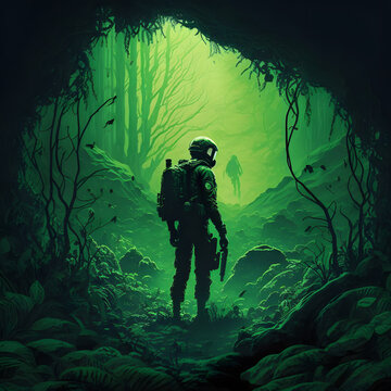green myst solider