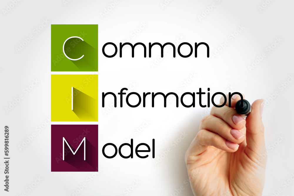 Poster cim common information model - open standard that defines how managed elements in an it environment 
