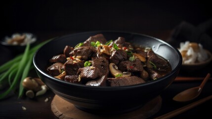 All Chinese food specialties of a restaurant