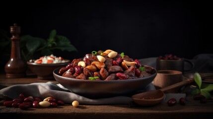 All Chinese food specialties of a restaurant