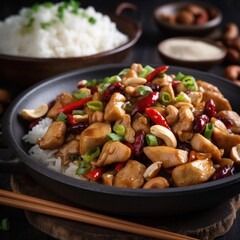 All Chinese food specialties of a restaurant