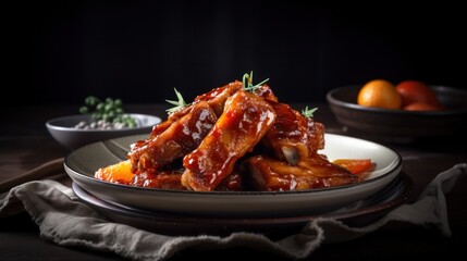 All Chinese food specialties of a restaurant