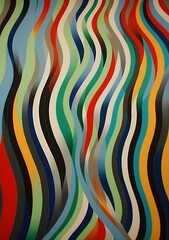 paint artistic stroke modern smear brush abstract background art rough grunge. Generative AI.