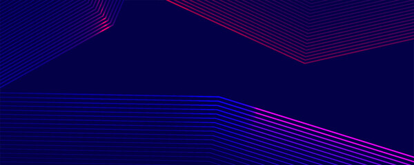 Vector smooth waves on dark background