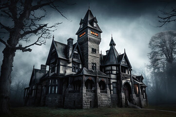 Haunted house Generative AI technology