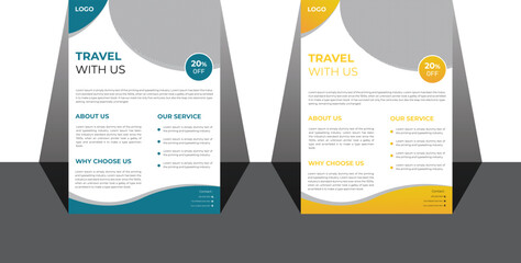 Flyer Design, Poster, Brochure cover design, A4, Modern design, Brochure cover layout template, , A4 Corporate business flyer template design, Cover page, Digital marketing flye, Travel Flyer design.