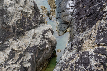 Fototapeta premium Aharen Cape in Tokashiki island, Okinawa, Japan