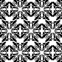 geometric cool abstract floral pattern