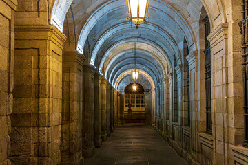 Obraz premium corridor at night