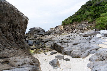 Aharen Cape in Tokashiki island, Okinawa, Japan
