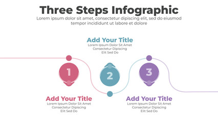 Business timeline infographic design elements