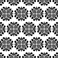 geometric cool abstract floral pattern