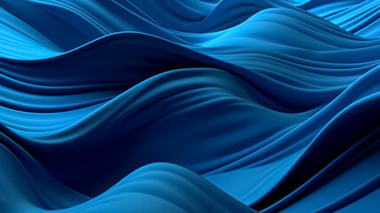 Blue wavy texture, smooth background
