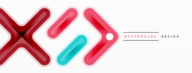 Cross line background minimal geometric template. Design for wallpaper, banner, background, landing page, wall art, invitation, prints, posters