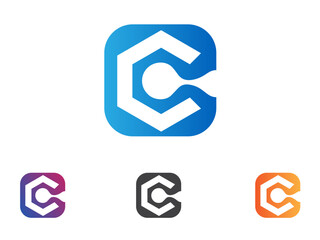 TecnologyC letter logo design. C logo design. Digital C logo. Code. Modern. Tech. Premium design