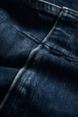 Naklejka premium Generative ai illustration of jeans