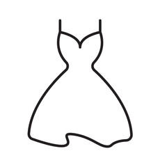 wedding dress icon