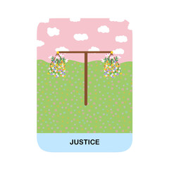 Justice, Tarot cards Major Arcana Collection
