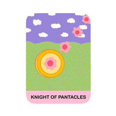 Knight of Pantacles , Tarot cards Pantacles Collection