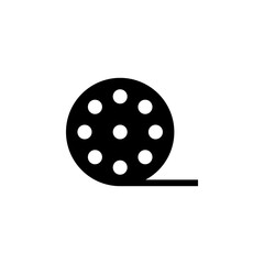 Filmstrip icon , vector sign design. Cinema symbol flat icon