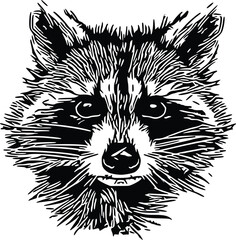 cute raccoon vector requests cuddle and snuggle.